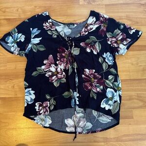 Kendall & Kylie Floral Blouse